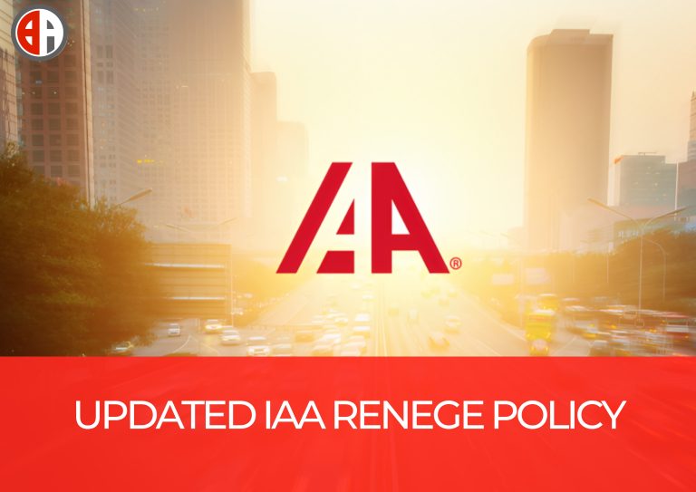 IAA RENAGE POLICY UPDATE
