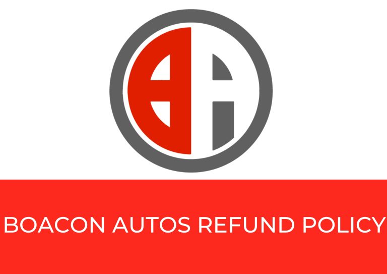 BOACON AUTOS REFUND POLICY